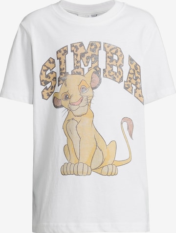 balta Mister Tee Marškinėliai 'Simba': priekis