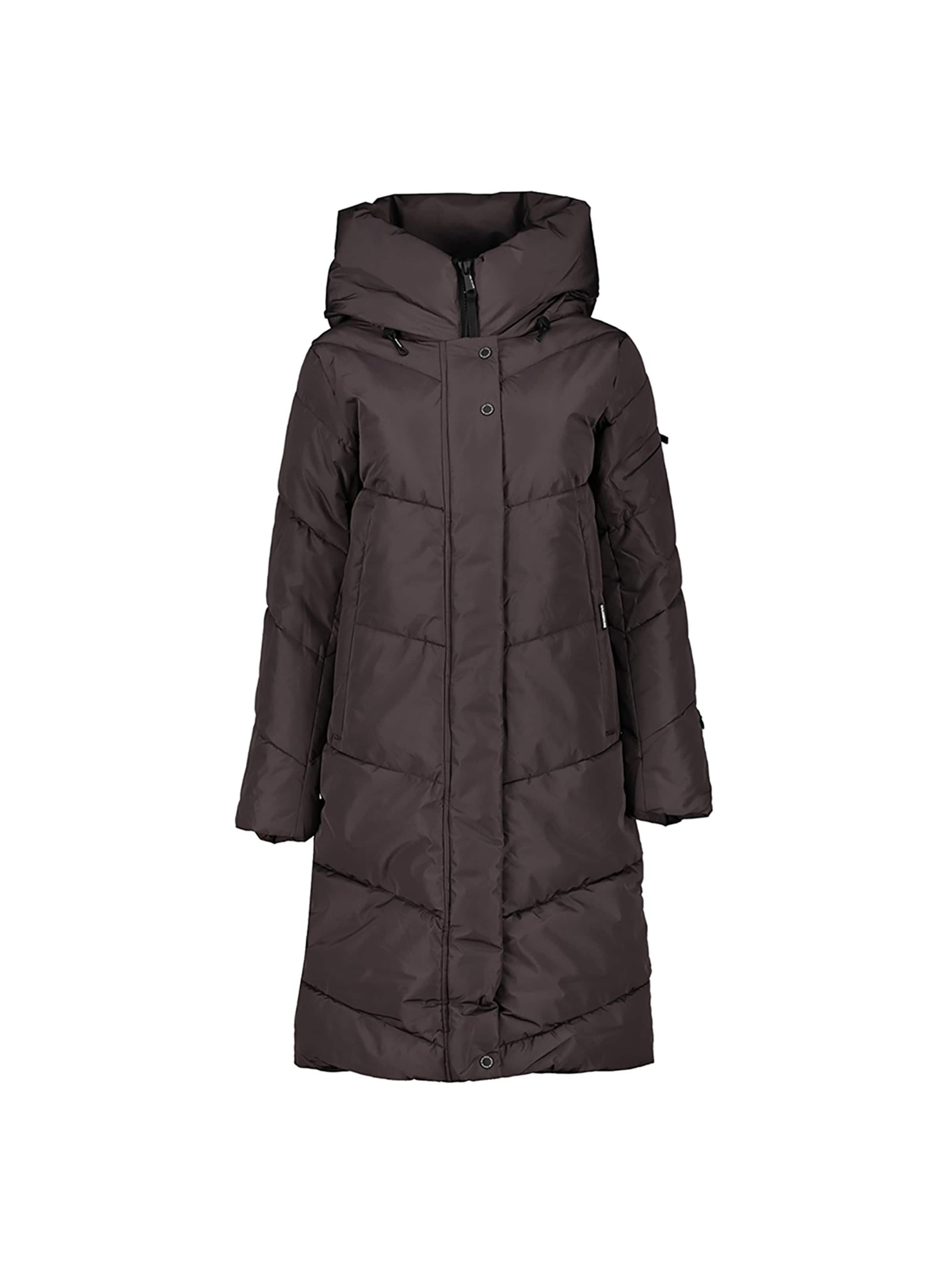 khujo Zimný kabát 'Jange2' - Hnedá: predná strana