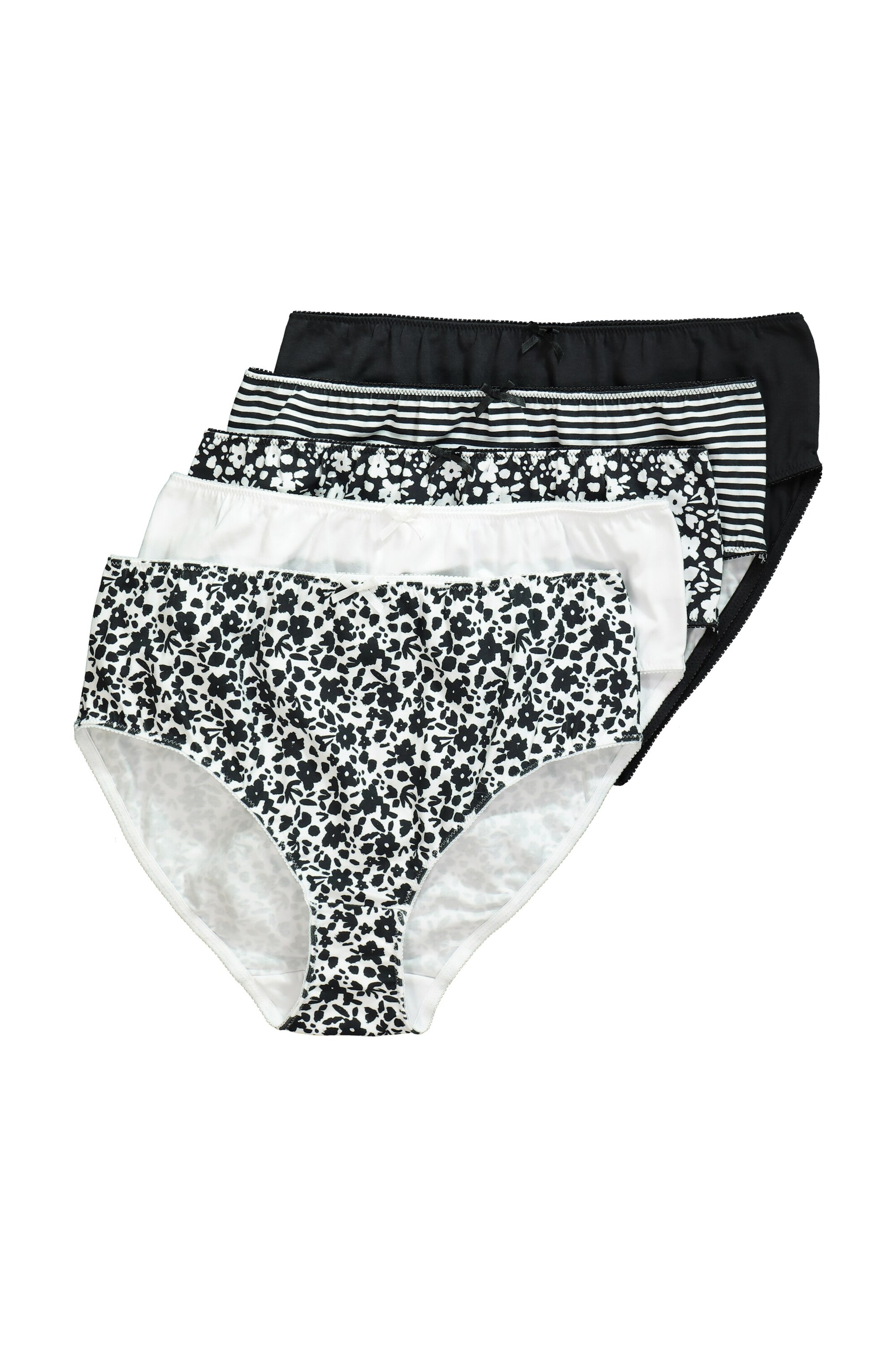 Slip de la Ulla Popken pe negru: față