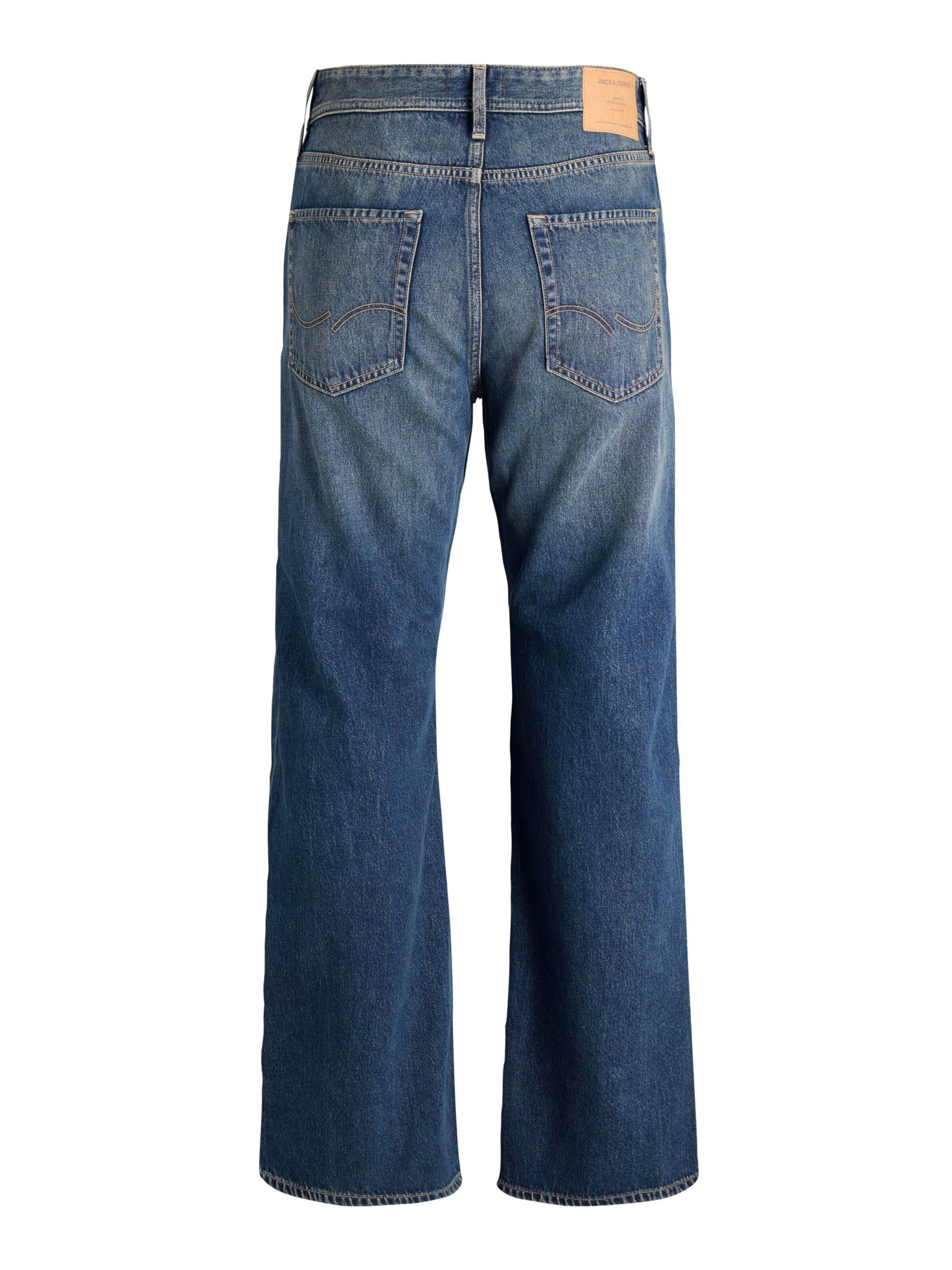 JACK & JONES Loosefit Jeans 'JJIToby' in Blau