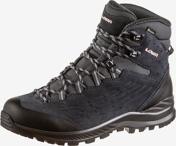 LOWA Boots 'EXPLORER II MID' in Blue: front