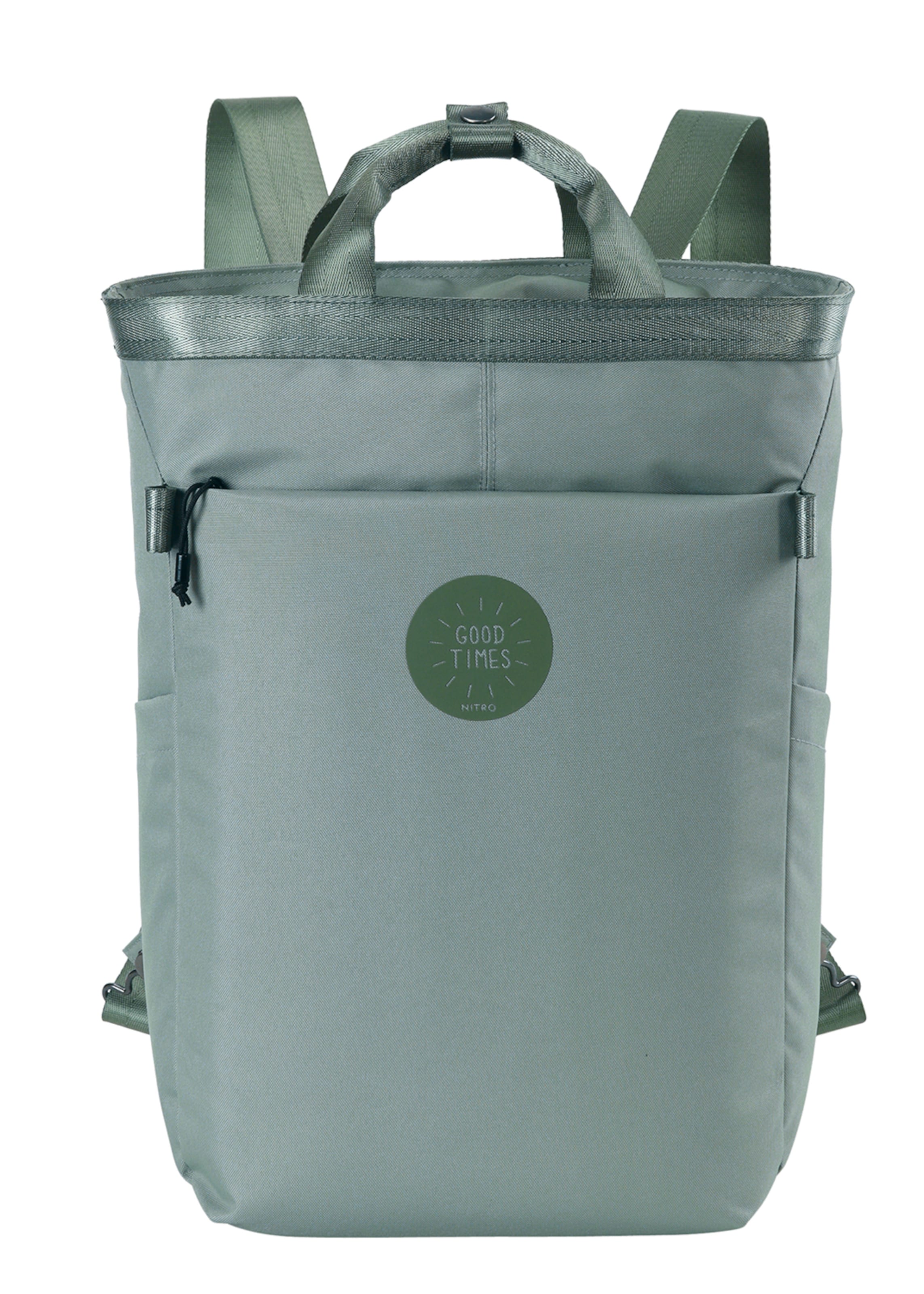 NITRO Backpack in Green: front