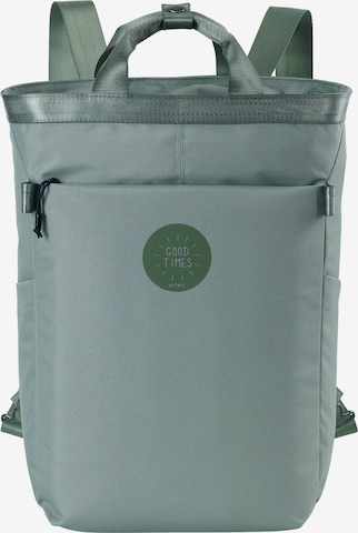 NITRO Backpack in Green: front