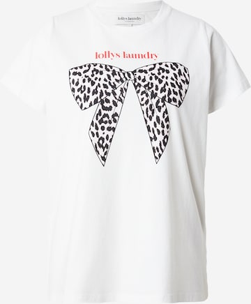 Lollys Laundry Paita 'Roma' värissä valkoinen: etupuoli