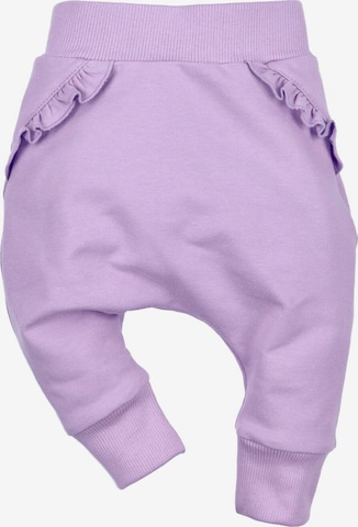 NINI Trousers in Purple: front
