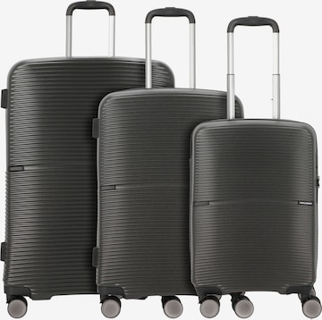 Worldpack Suitcase Set 'San Francisco' in Grey: front