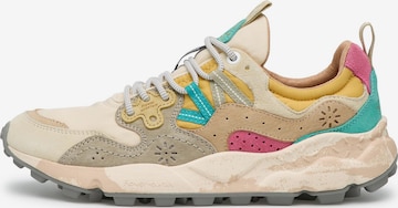 Flower Mountain Platform trainers 'YAMANO 3 UNI L.E.' in White: front