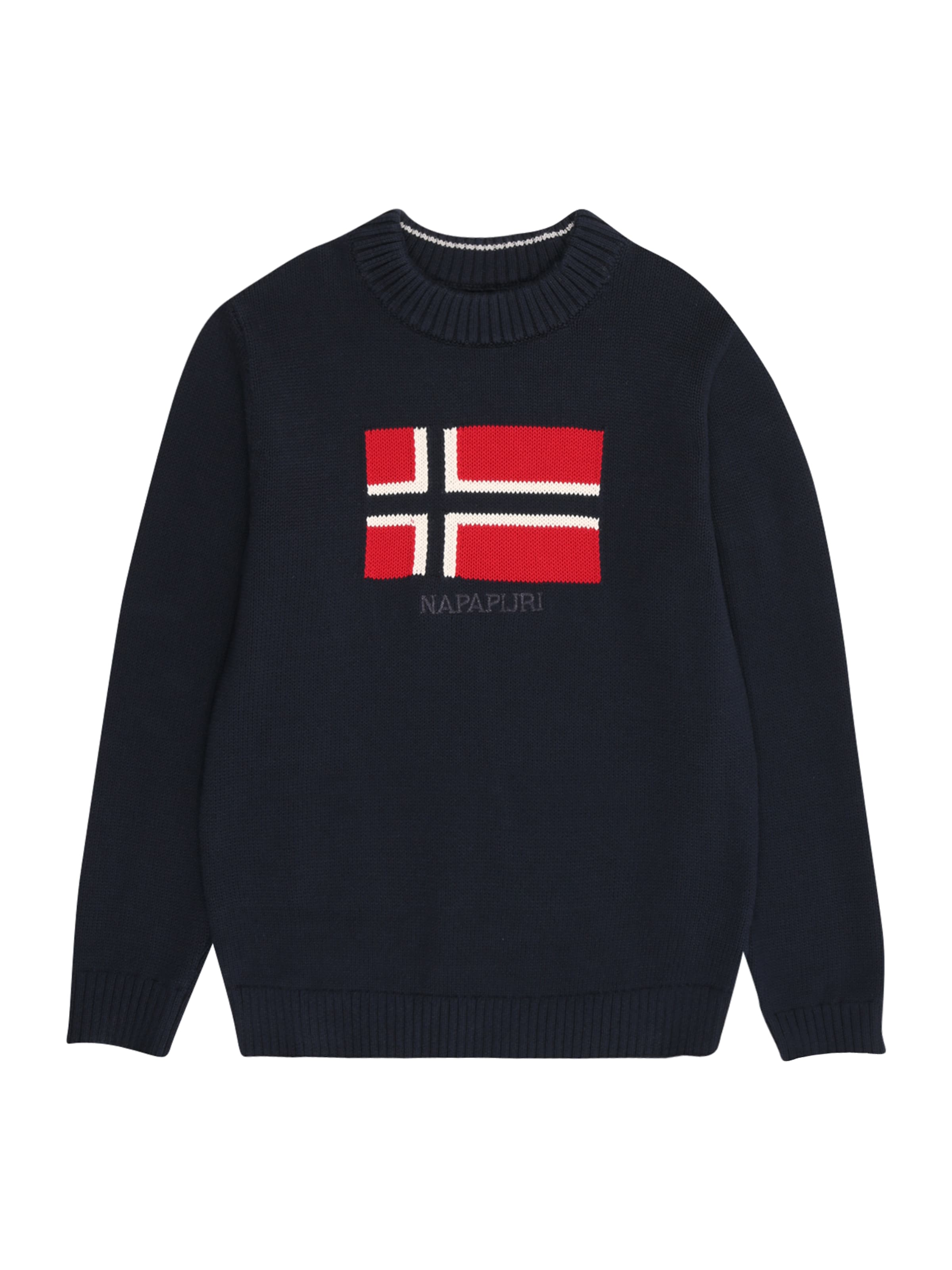 NAPAPIJRI - Jersey 'D-MURA' en azul: frente