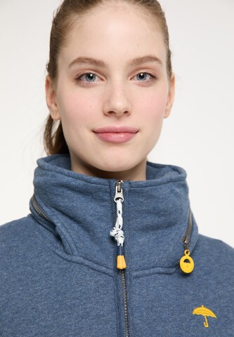 Schmuddelwedda Zip-Up Hoodie in Blue