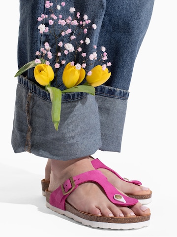 Bayton T-bar sandals 'MERCURE' in Pink