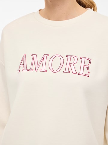 VILA - Sudadera 'VIReflect Love' en beige