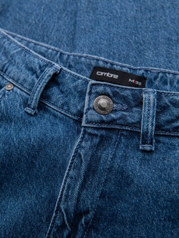 Ombre Regular Jeans in Blauw