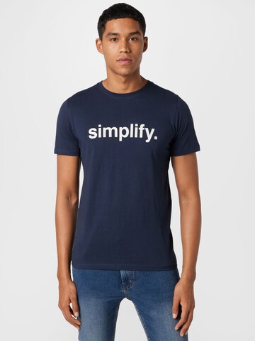 !Solid T-Shirt 'Amadeus' in Blau: predná strana