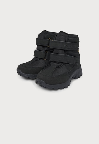 EN FANT Snowboots 'Velcro' in Zwart: voorkant