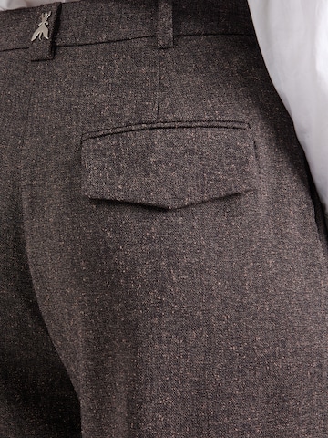 Loosefit Pantalon à plis PATRIZIA PEPE en marron