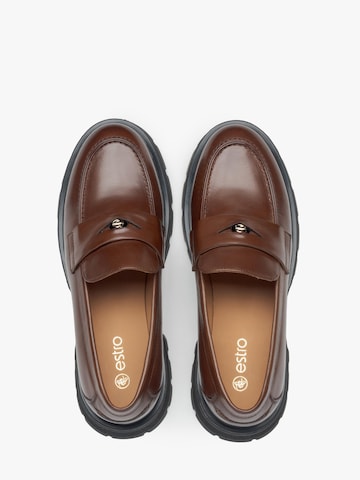 Estro Mockasin '458-11' i brun