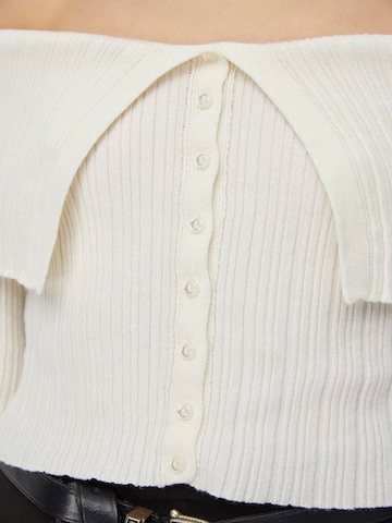 No Matter What Knit cardigan in White