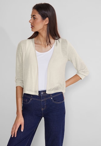 Cardigan 'Suse' STREET ONE en beige : devant