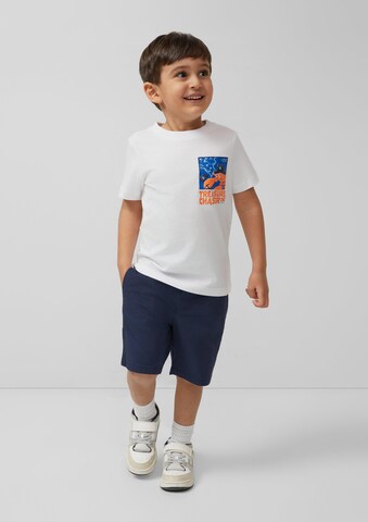 T-Shirt s.Oliver en blanc : devant