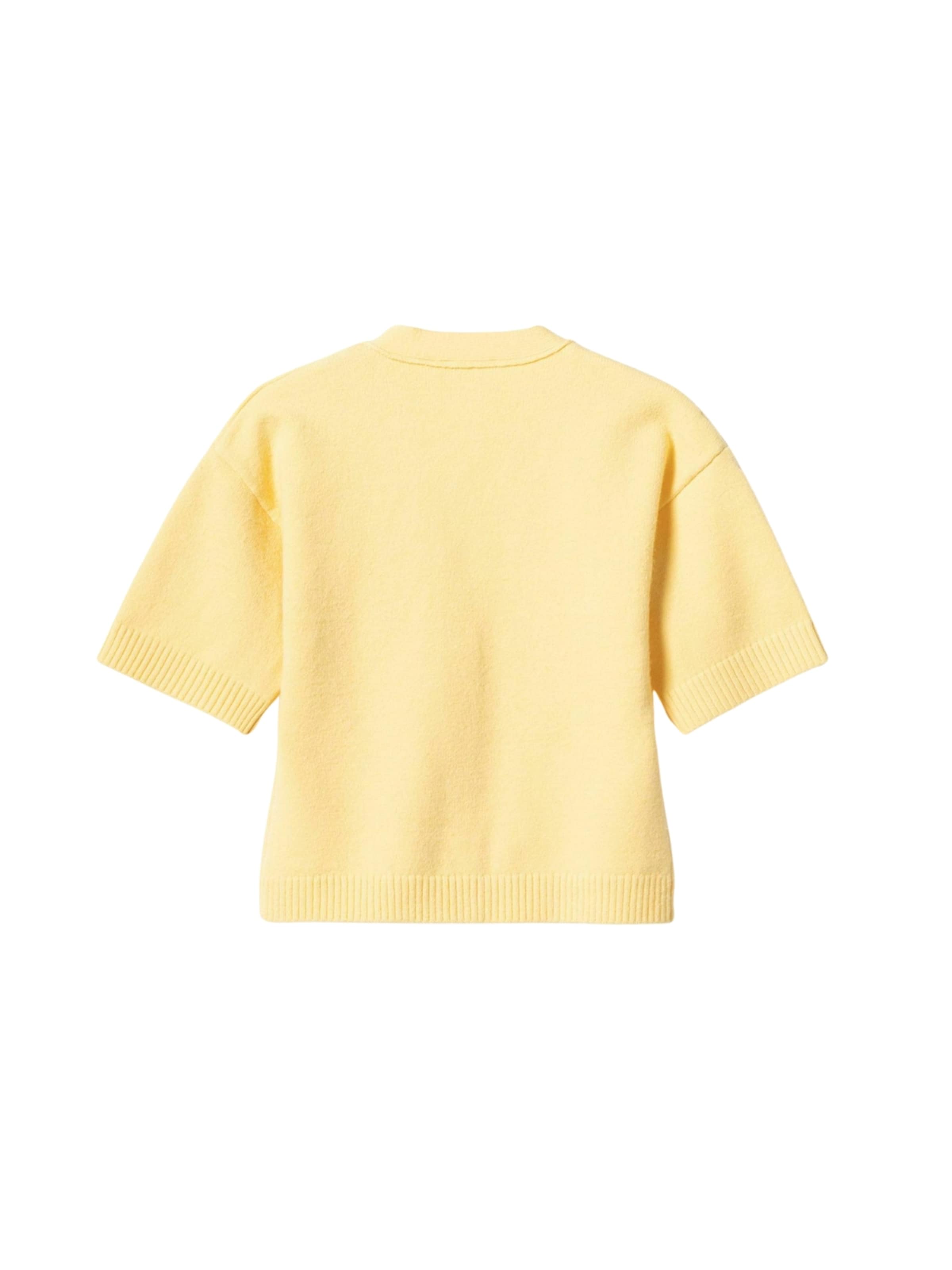 Noella Neulepaita ' N-Lenyx SS Knit ' värissä keltainen