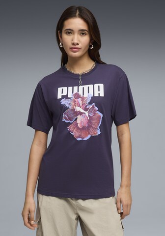 PUMA T-Shirt in Lila: Vorderseite