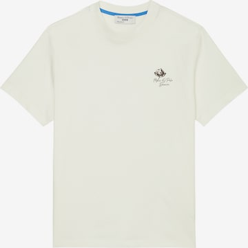 T-Shirt Marc O'Polo DENIM en blanc : devant