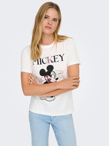 ONLY Shirts 'ONLMICKEY' i hvid