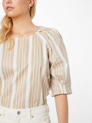 Esmé Studios Blouse 'Eva' in Beige