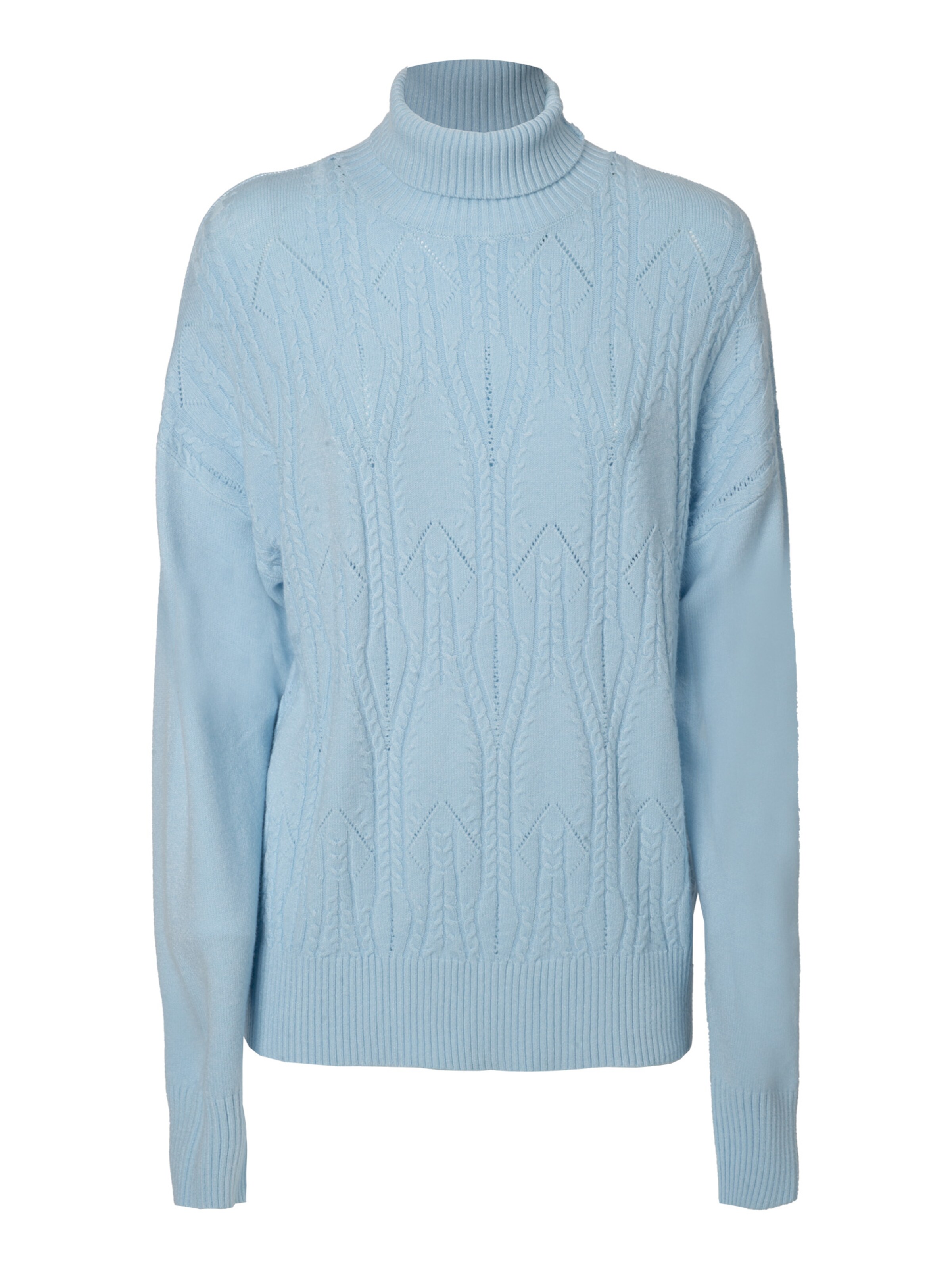 Influencer Pullover i blå: forside