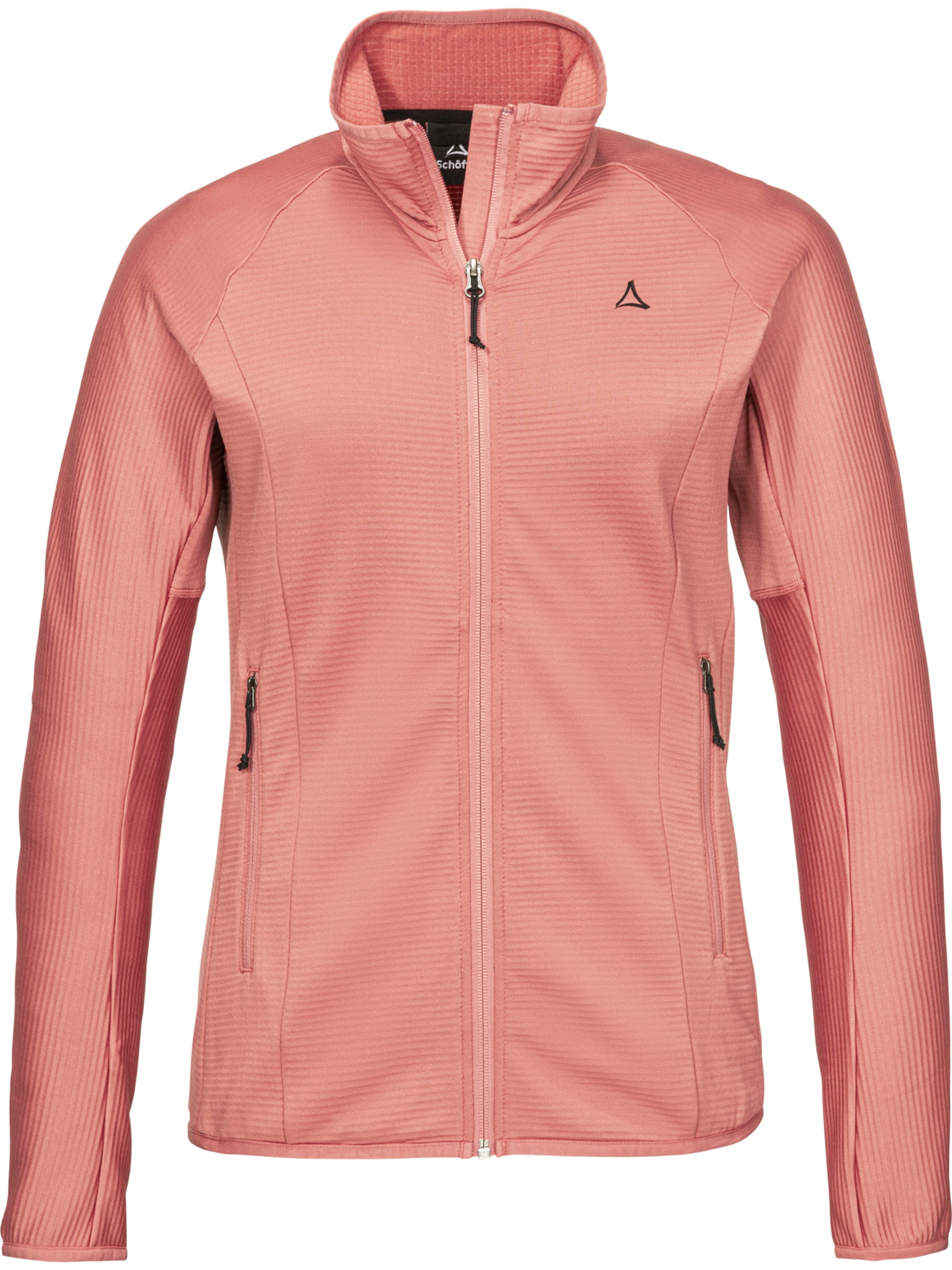 Schöffel Functionele fleece jas in Roze: voorkant