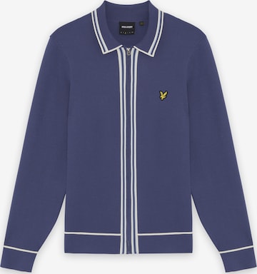 Vestes en maille Lyle & Scott en bleu : devant