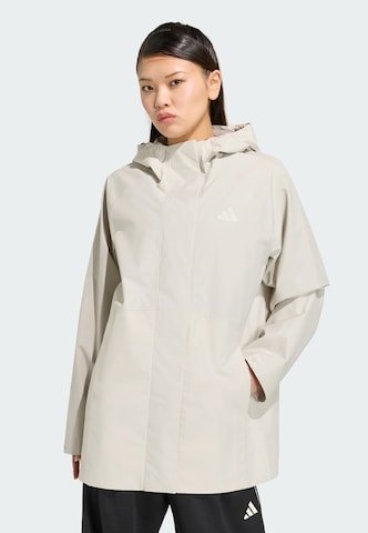 ADIDAS SPORTSWEAR Športna jakna ' Essentials ' | bež barva: sprednja stran