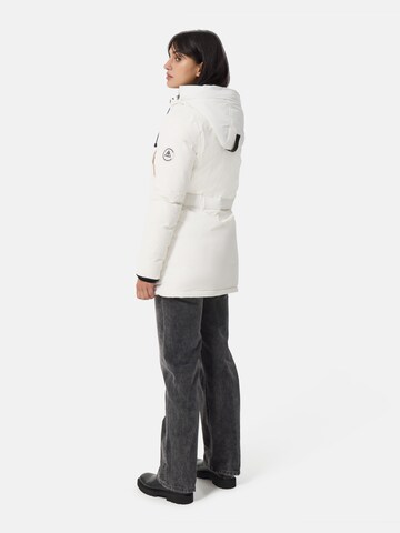 CASH-MERE.CH Winter parka in White