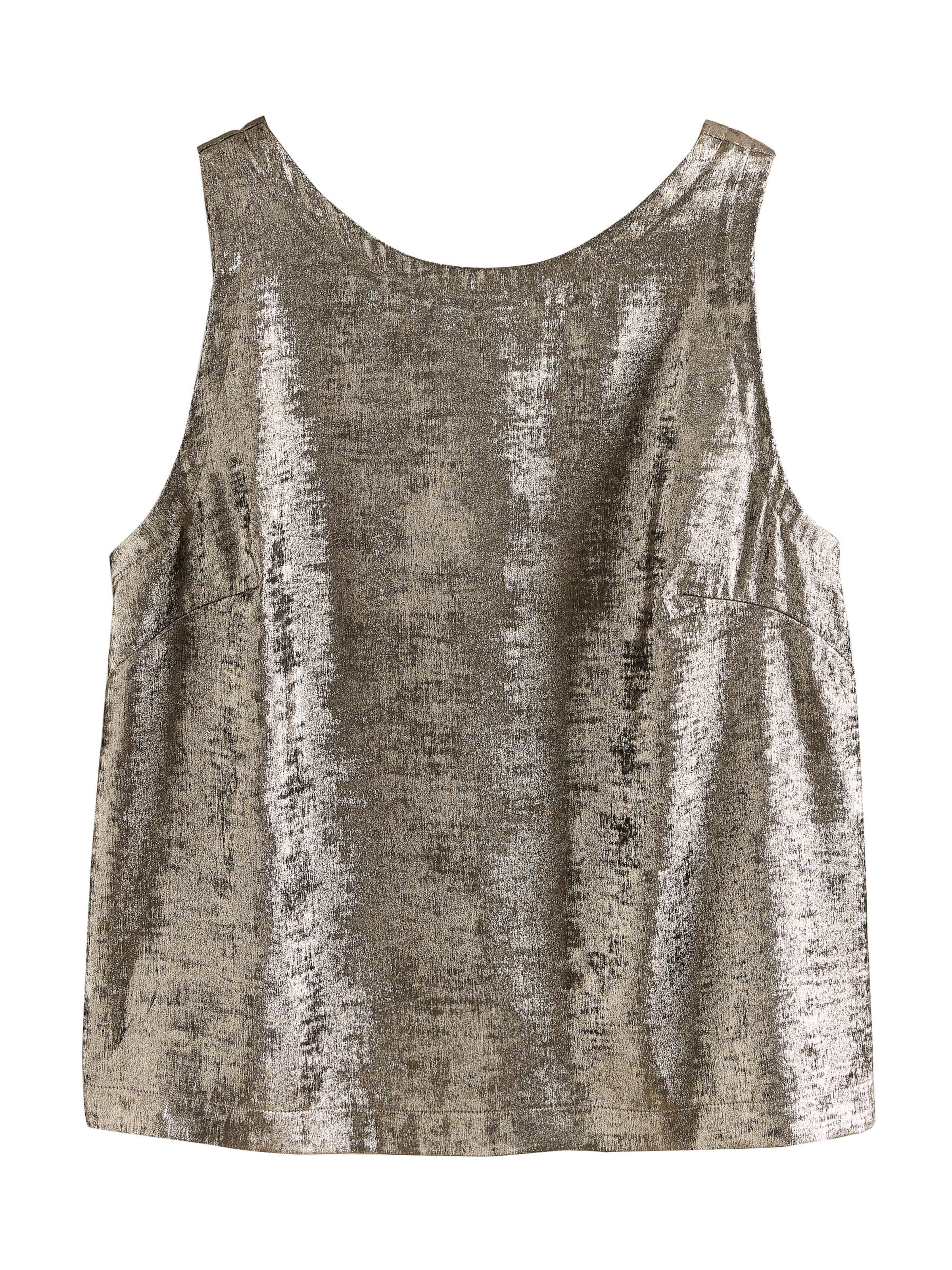 Next Blouse in Gold: front