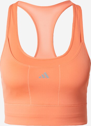 ADIDAS PERFORMANCE Bustier Biustonosz sportowy 'Medium-Support ' w kolorze pomarańczowy: przód