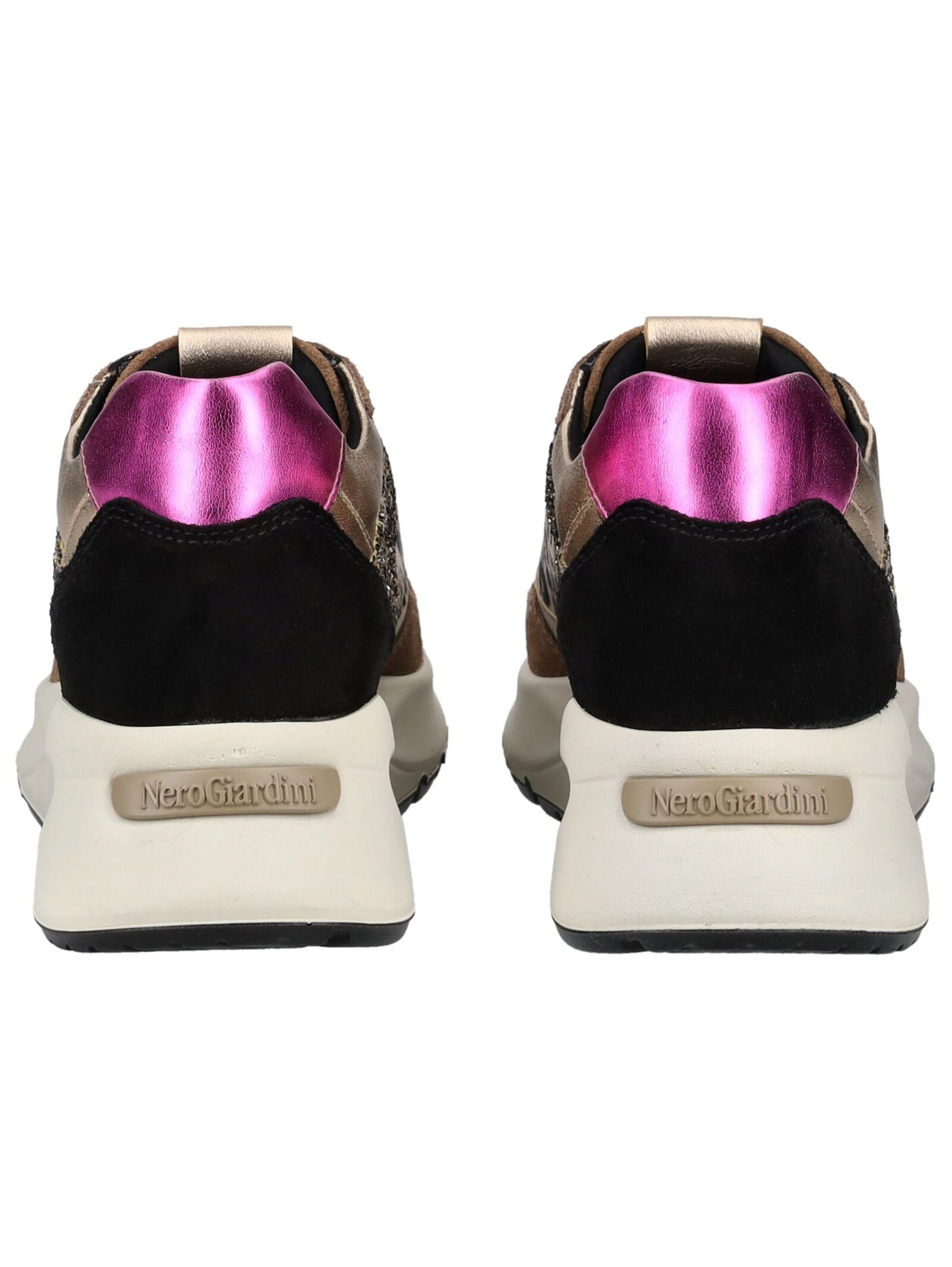 Baskets basses Nero Giardini en marron