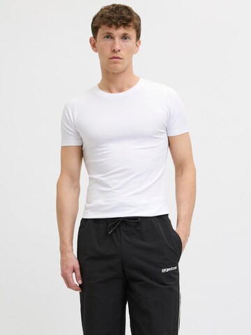 JACK & JONES Футболка 'JORMuscle' в Белый: спереди