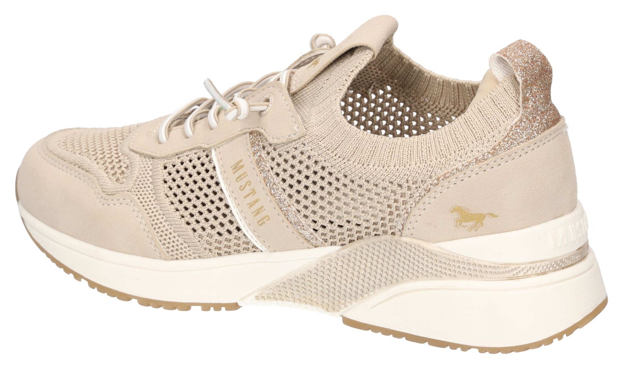 MUSTANG Sneakers in Beige