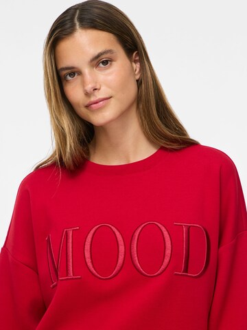 VILA - Sudadera 'VIReflect Mood' en rojo