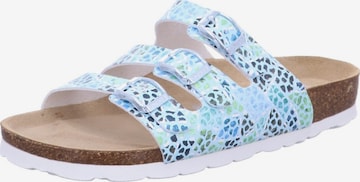 ROHDE Pantolette 'Pantolette Damen 5620 52 Kunststoff (Synthetik) in blau' in Blau: Vorderseite