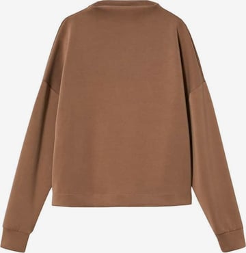 MANGO Sweatshirt 'Neo' in Braun: predná strana