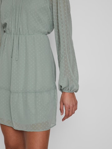 VILA Dress 'Dobby' in Green