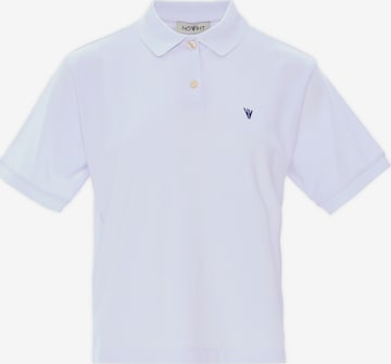 NOWIHT T-shirt 'Ondine' i vit: framsida