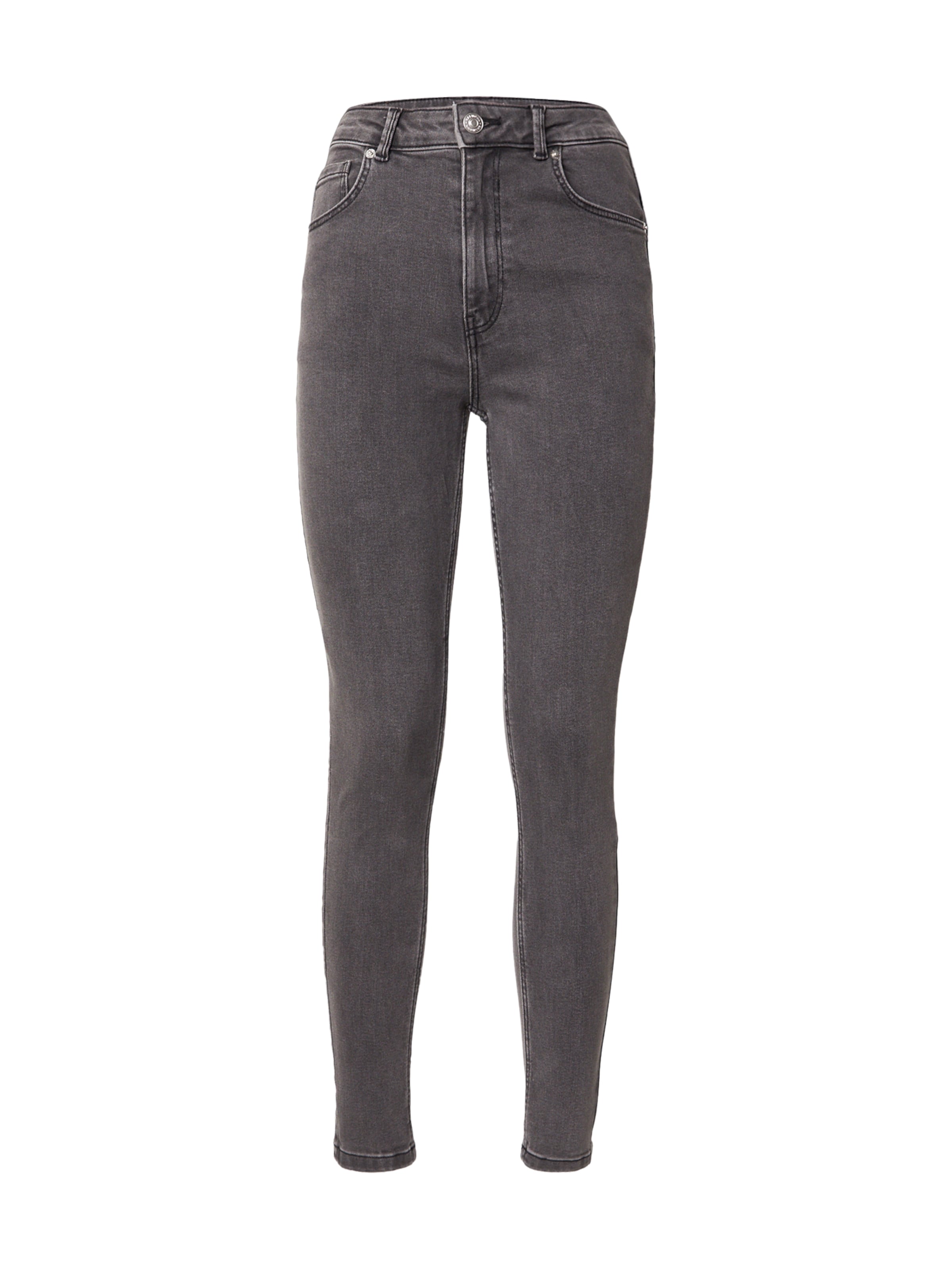 Jeans de la BALMOHK pe gri: față