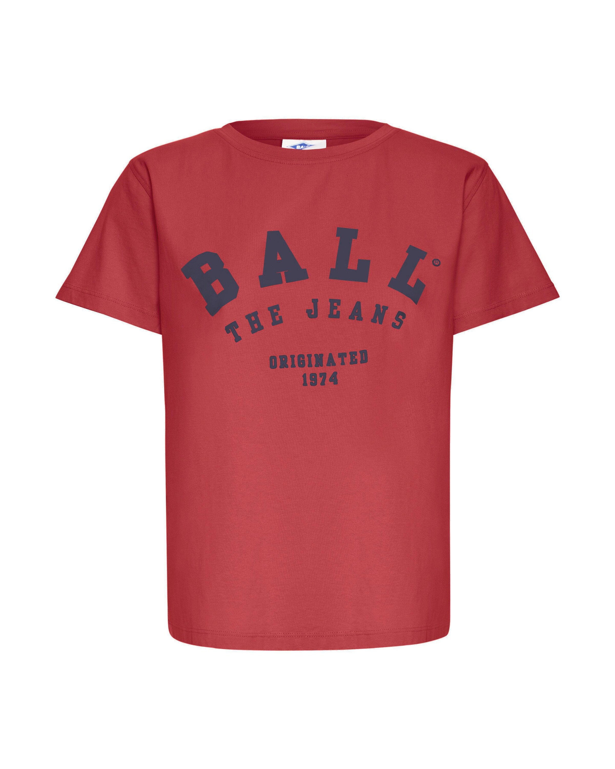 Ball Shirts 'Bamaldini' i rød: forside