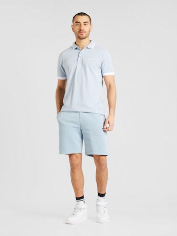 BOSS Green Poloshirt 'Paddy 1' in Blau