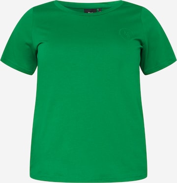 Zizzi T-Shirt 'THEA' in Grün: predná strana