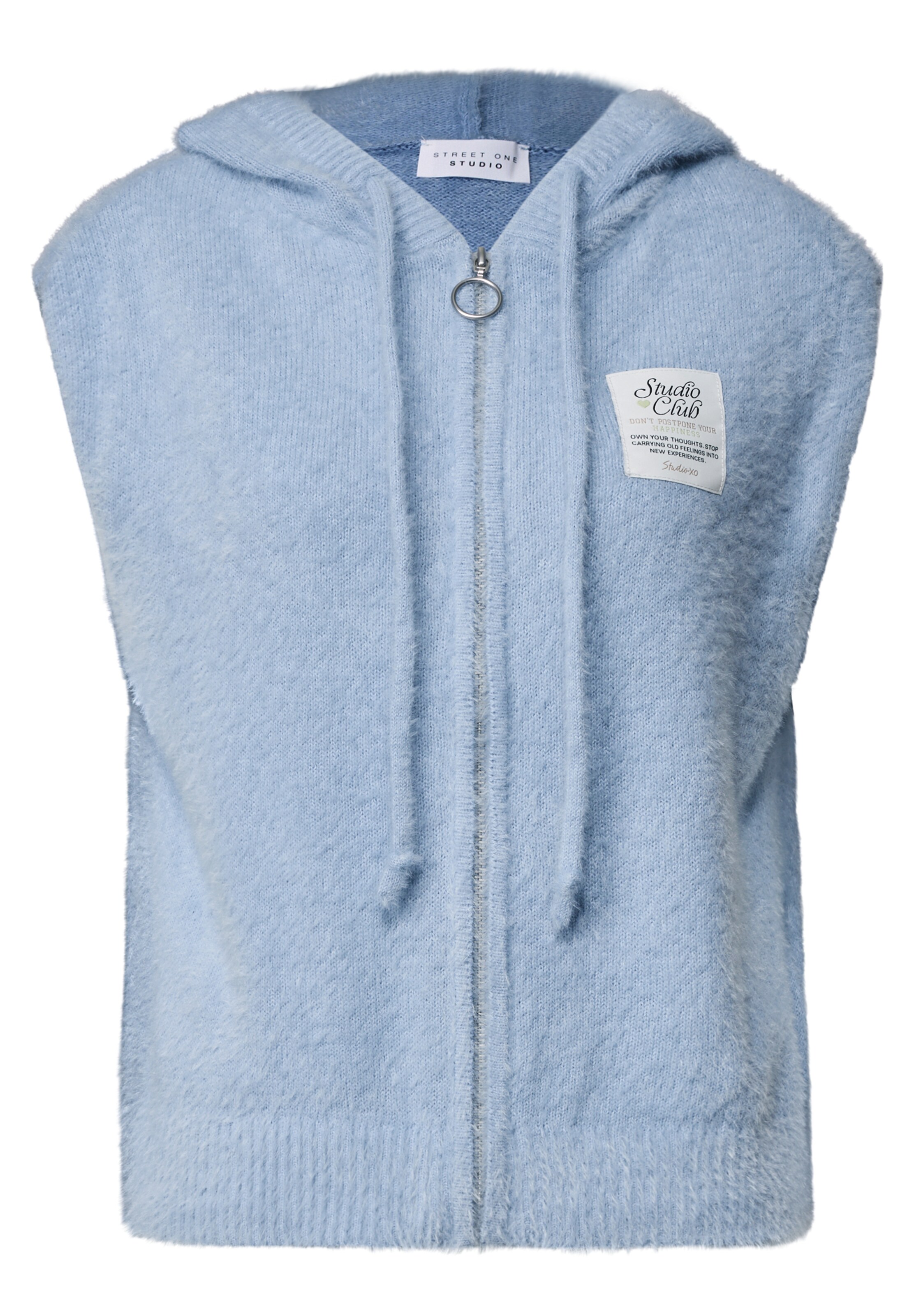 Street One Studio Vest in Blue: front