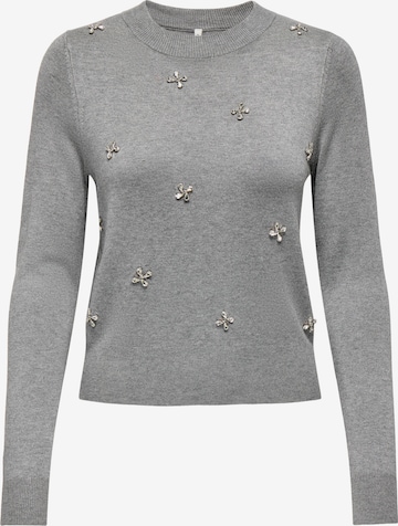 ONLY Pullover 'ONLVENICE' in Grau: Vorderseite