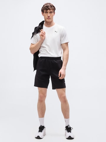 Regular Pantalon 'EVOSTRIPE' PUMA en noir